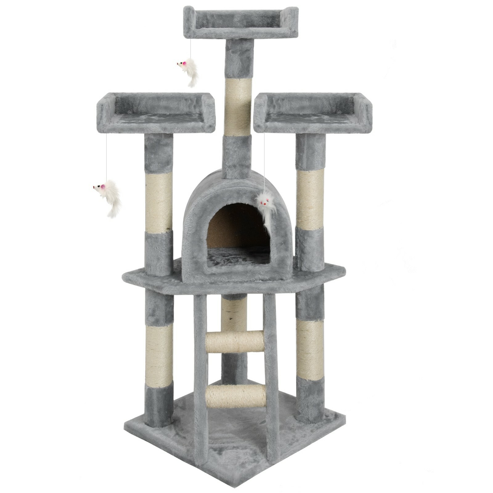 Tiragraffi albero per gatto graffiatoio cuccia gioco parco giochi tira graffi