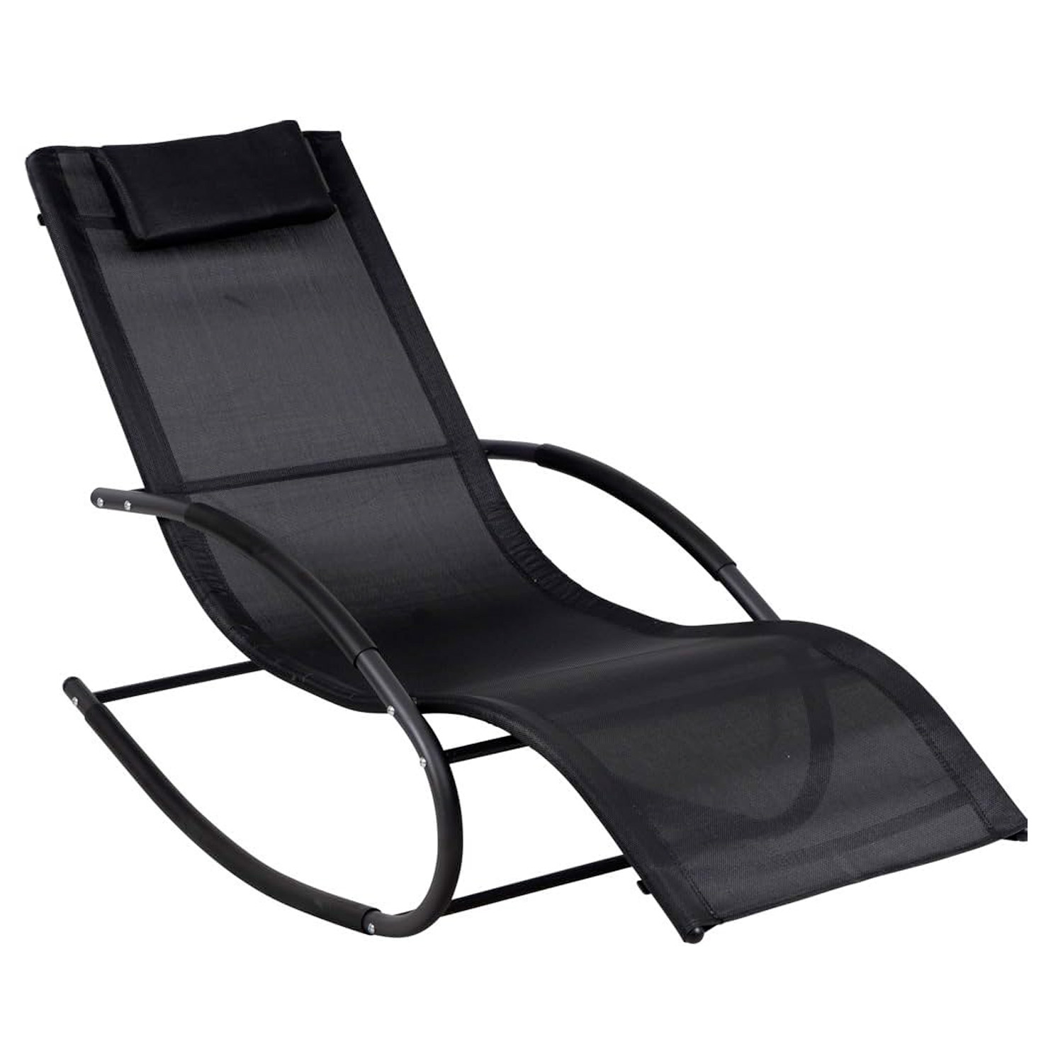 Sedia Relax Basculante Da Esterno Con Poggiatesta I…