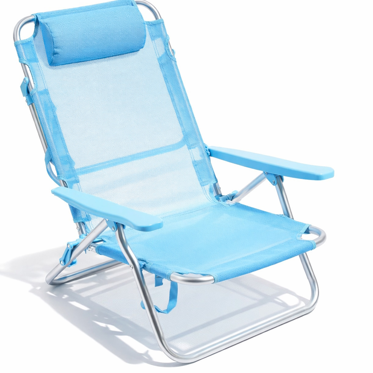 Spiaggina Relax Pieghevole Da Mare Con Telaio In Al…