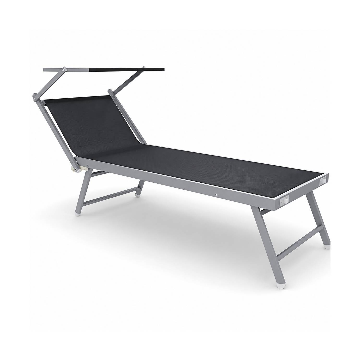 Lettino Prendisole Pieghevole Professionale Allumin…