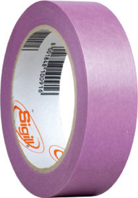 NASTRO CARTA BASSA ADESIONE MM 25 X 50 MT VIOLA