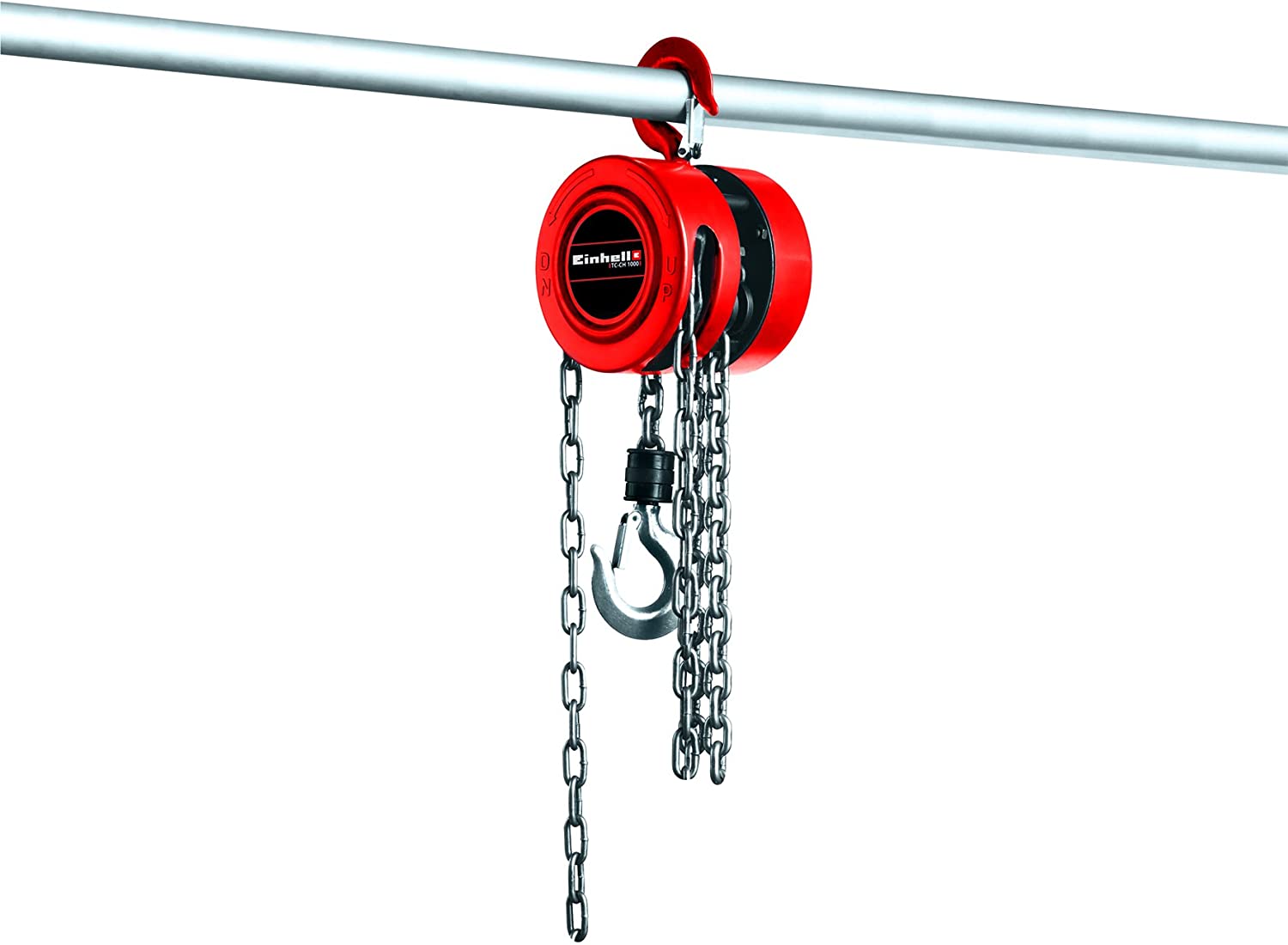 Image of Argano a Catena Einhell TC CH 1000 Kg con Gancio Paranco Sollevamento 250 cm