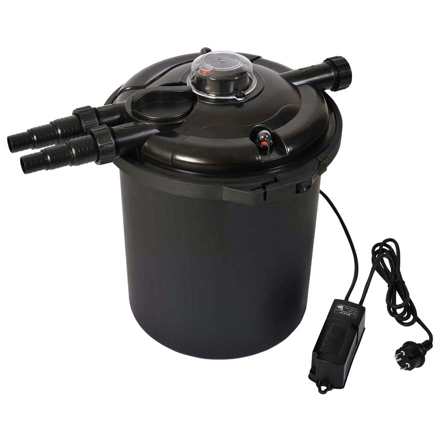 Image of Bio Filtro UV C 10000 Depuratore Acqua Laghetti Filtri e Lampada 18 W Verdemax