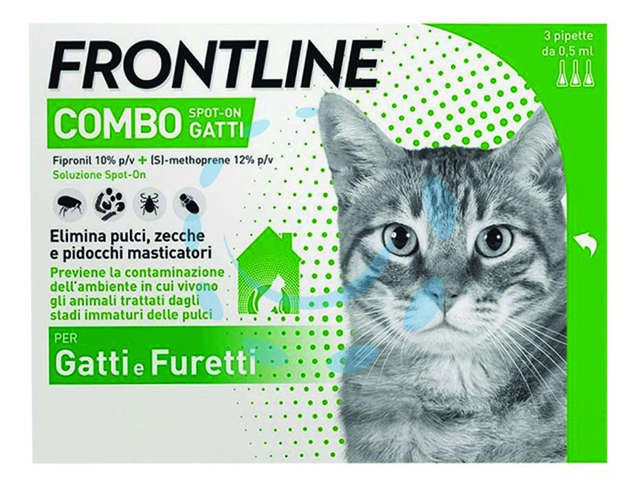 FRONTLINE COMBO PER GATTI E FURETTI CONF. 3 PIPETTE