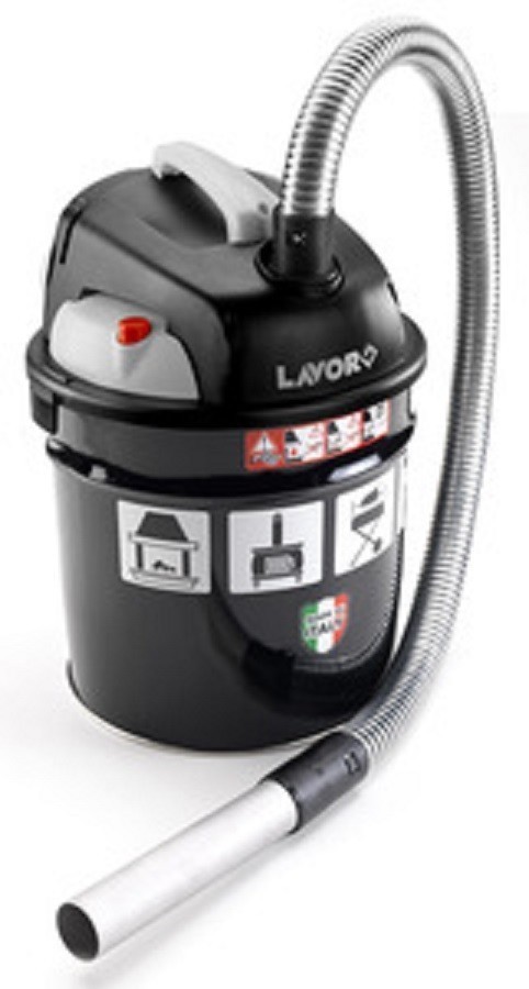 Image of BIDONE ASPIRACENERE ASHLEY 900 PER CENERE STUFA E CAMINO LT.18