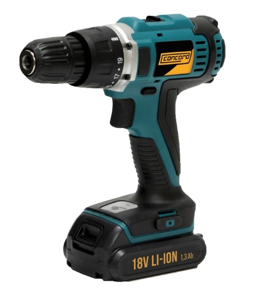 CONCORD CD013-18 TRAPANO A BATTERIA 18 V LI-ION