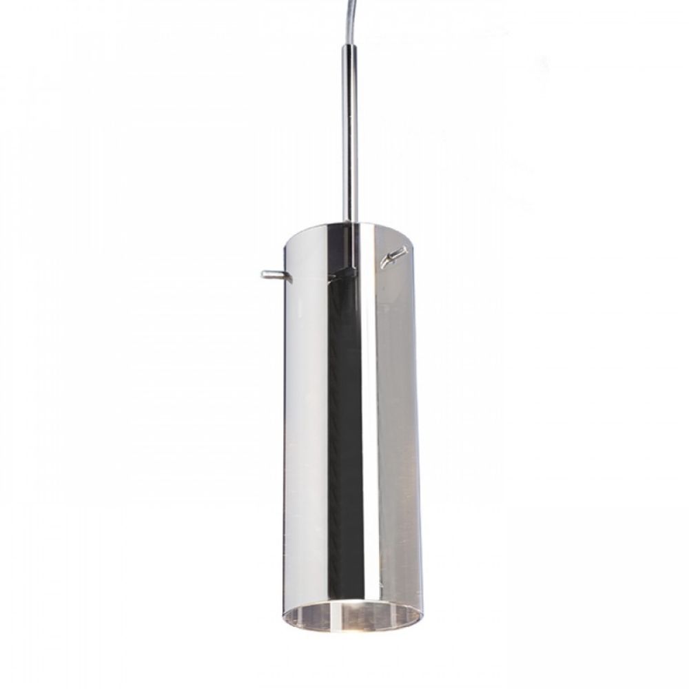 Image of Lampadario Lampada SANSSOUCI I a sospensione vetro cromato 230V E27 42W