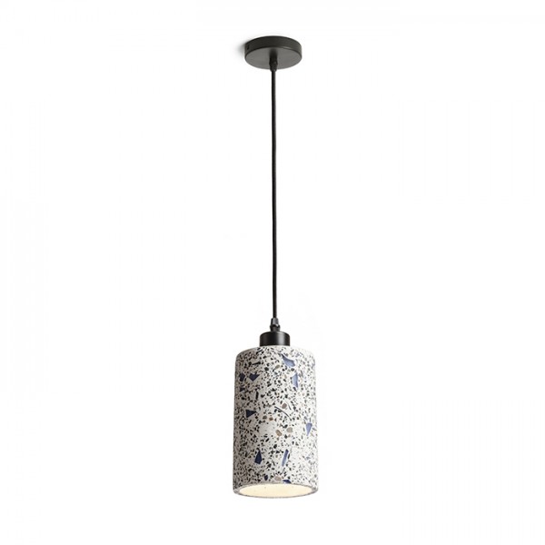 Image of Lampadario CAMINO a sospensione terrazzo decor 230V E27 28W