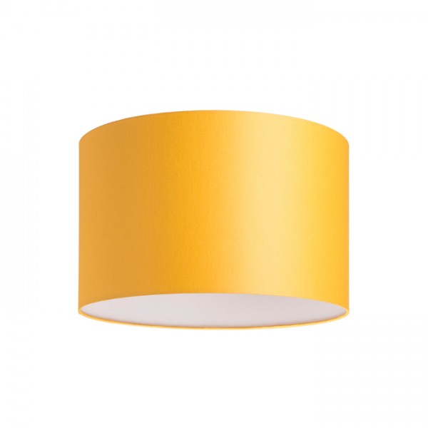 Image of Paralume RON 40/25 paralume Chintz albicocca/PVC bianco max. 23W