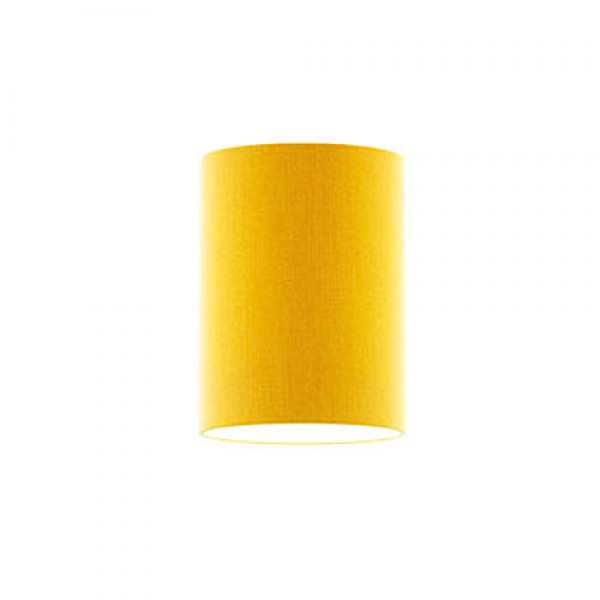 Image of Paralume RON 15/20 paralume Chintz albicocca/PVC bianco max. 28W