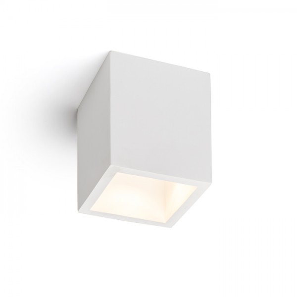 Image of Lampada applique JACK SQ da soffitto gesso 230V LED GU10 15W