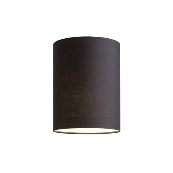 Image of Paralume RON 15/20 paralume Polycotton nero /PVC bianco max. 28W