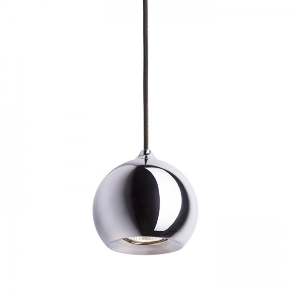Image of Lampadario Lampada DESTY I a sospensione nero cromo 230V GU10 35W