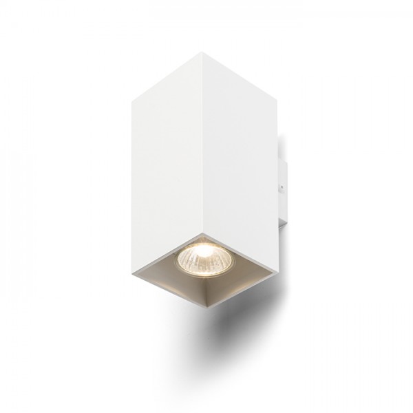 Image of Lampada applique AGATE II da parete bianco opaco 230V GU10 2x35W