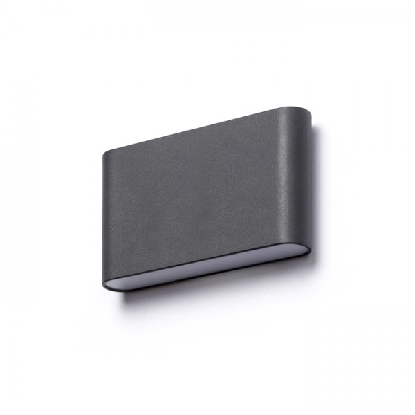 Image of Lampada applique CHOIX 175 da parete grigio antracite 230V LED 10W IP54 3000K