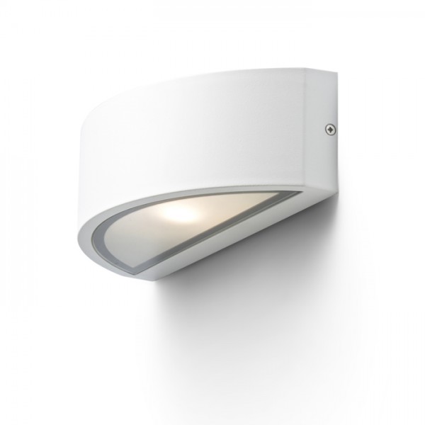 Image of Faretto applique LESA da parete bianco 230V E27 26W IP54