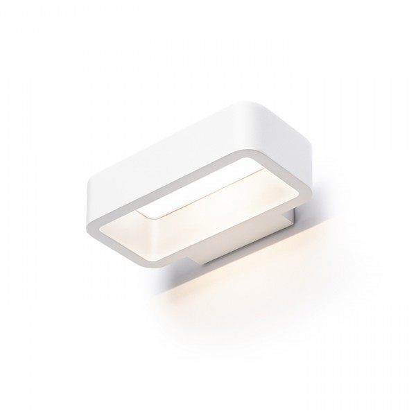 Lampada TAPA da parete bianco 230V LED 6W IP54 3000K