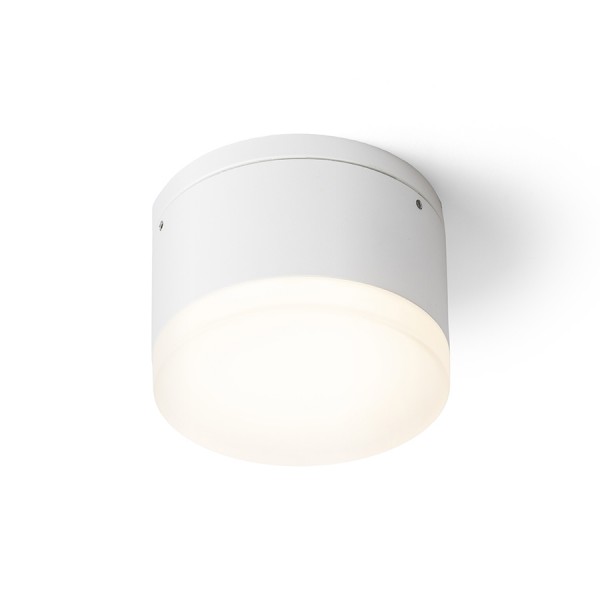 Image of Lampada plafoniera ORIN R da soffitto grigio antracite acrilico satinato 230V LED 10W IP54 3000K