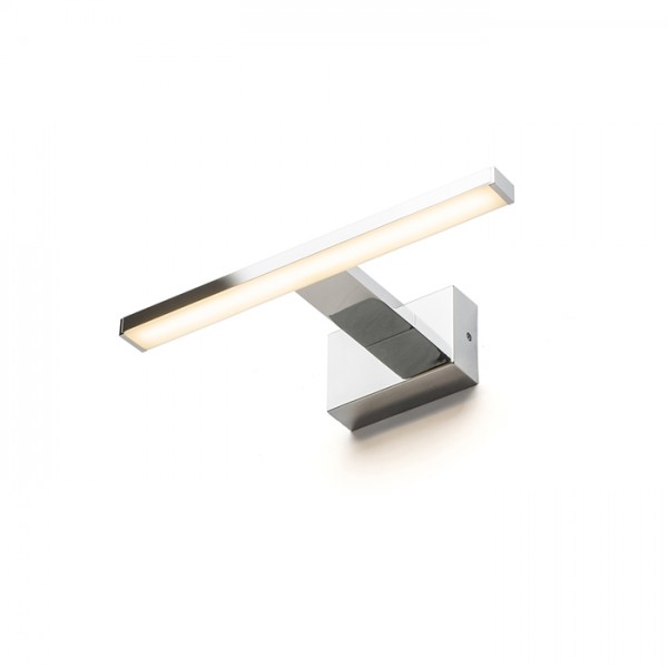 Image of Faretto applique PALEA 300 cromo 230V LED 4.4W IP44 3000K