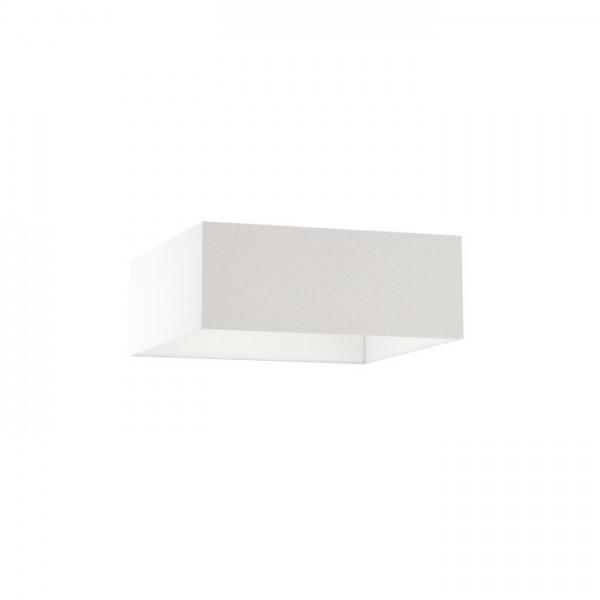 Image of Paralume TEMPO 50/19 paralume Policotone bianco /PVC bianco max. 23W