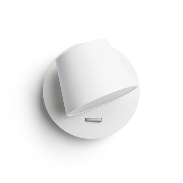 Faretto applique AMADEUS I da parete bianco 230V LED 6W 3000K