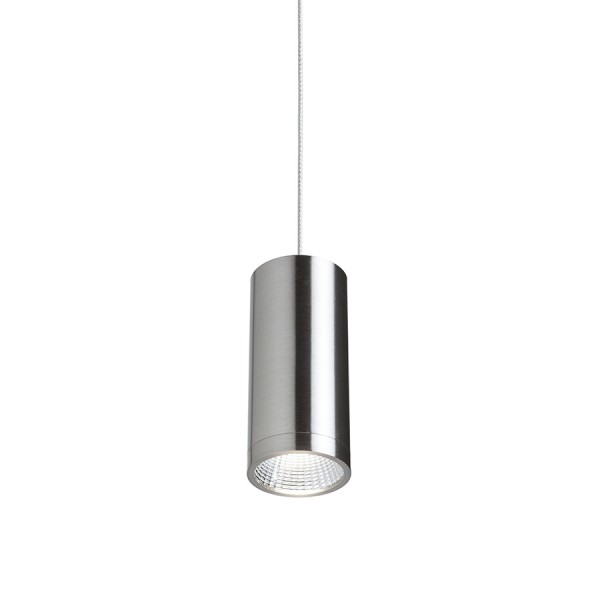 Image of Faretto Lampadario BOGARD a sospensione nichel opaco 230V LED 5W 40° 3000K