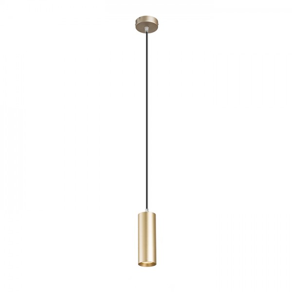 Image of Lampadario faretto MAVRO a sospensione oro 230V LED 12W 38° 3000K