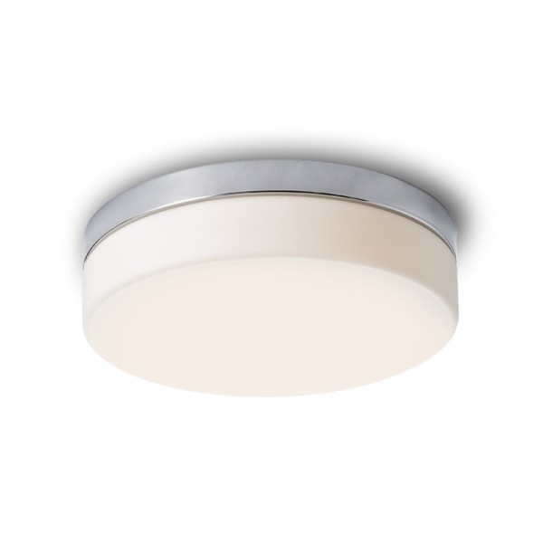 Image of Plafoniera AWE 33 da soffitto cromo 230V LED 21W IP44 3000K