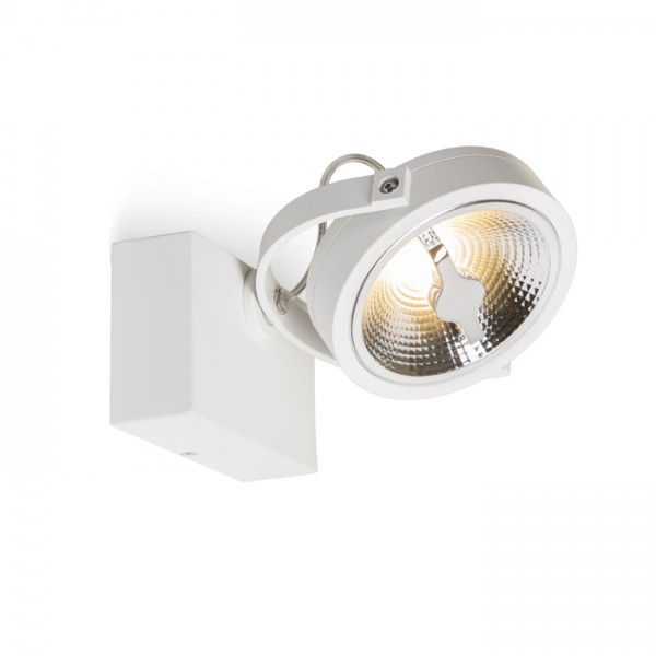 Image of Faretto applique KELLY LED I da parete bianco 230V LED 12W 24° 3000K