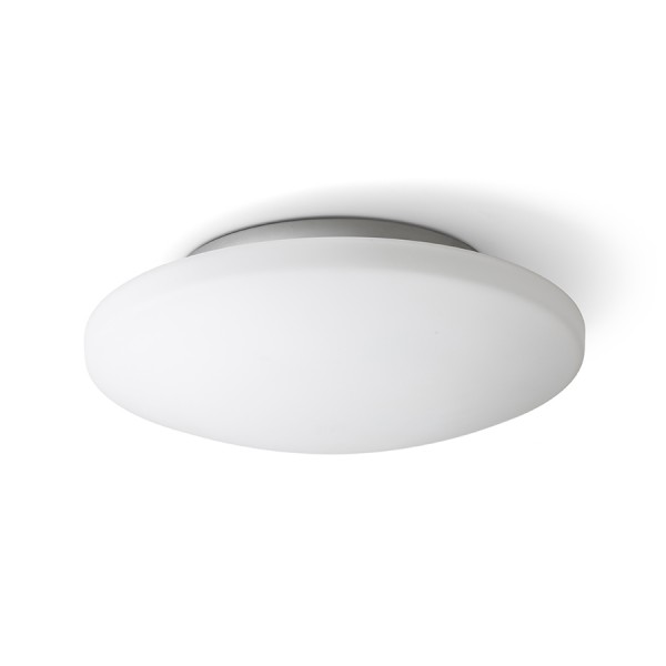 Image of Plafoniera SARA LED 36 da soffitto vetro opalino/cromo 230V LED 24W IP44 3000K