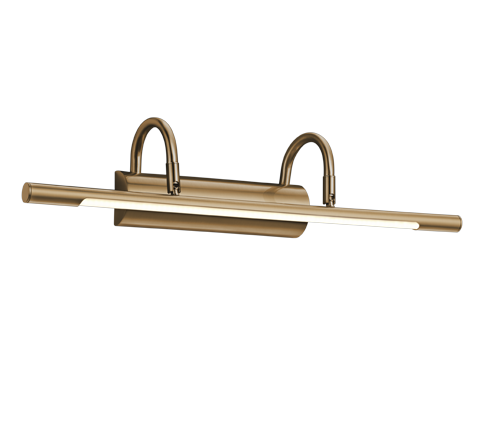 Applique Led Parete Moderna 8W Metallo Anticato Cuadro GD Trio