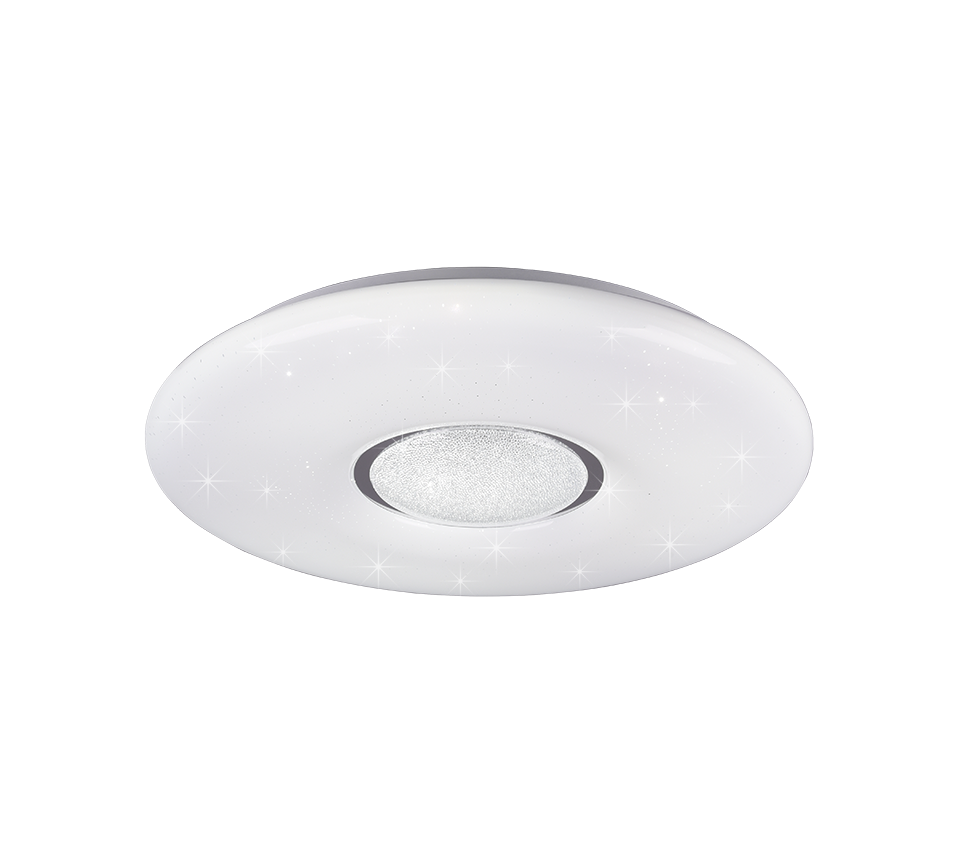 Image of LIA Plafoniera Led Soffitto Interno Cielo Stellato effetto Cristallo Lia GD Trio