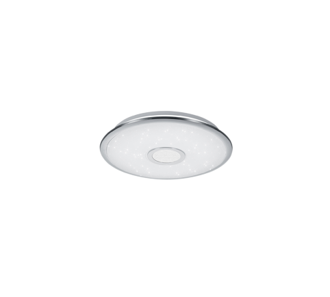 Image of Plafoniera Led Soffitto Parete Rotonda Cielo Stellato 42 cm Osaka GD Trio