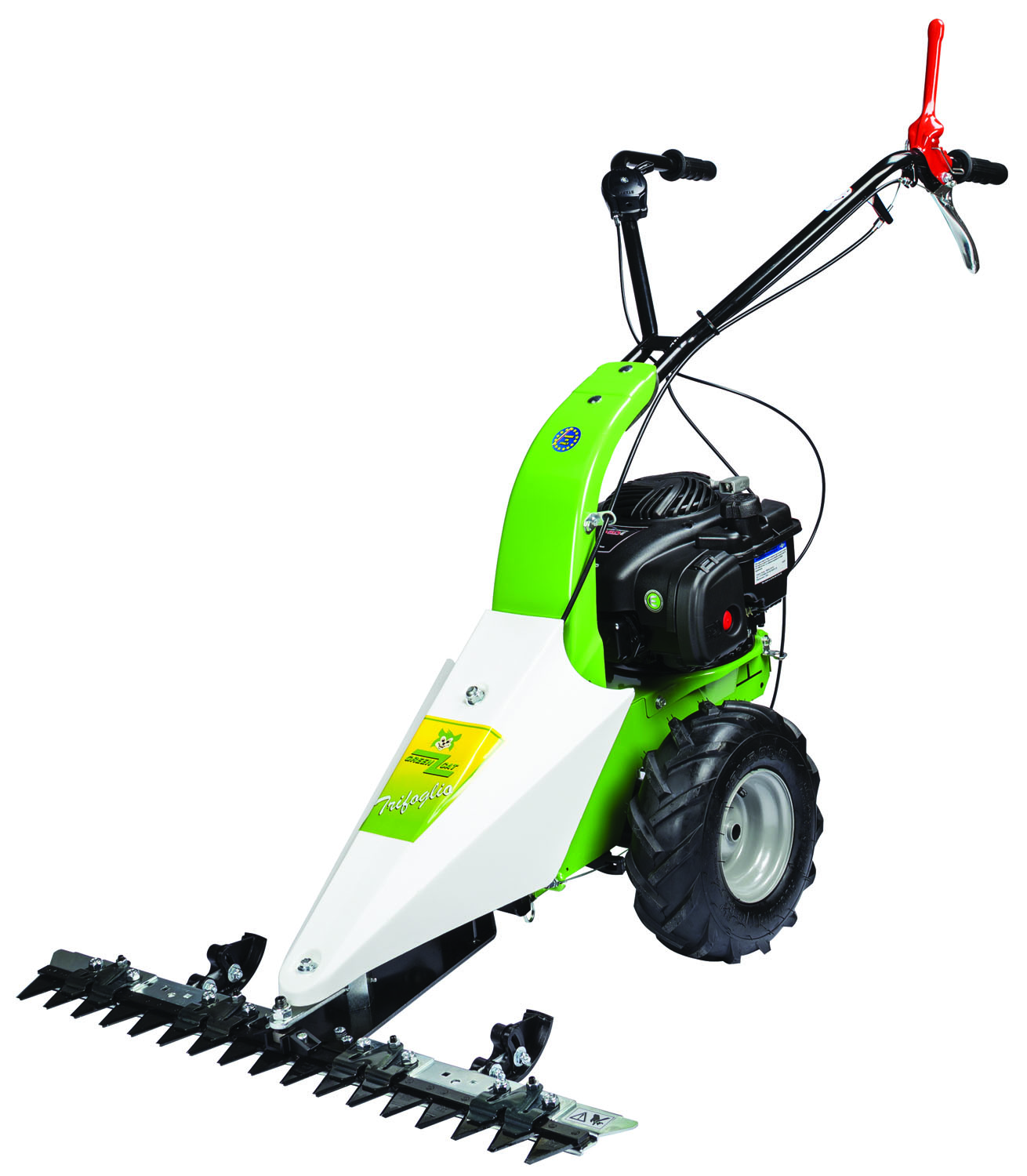 MOTOFALCIATRICE SEMOVENTE GREENCAT CON MOTORE Motore Briggs &amp; Stratton serie 450 HP.3,5 CM 87