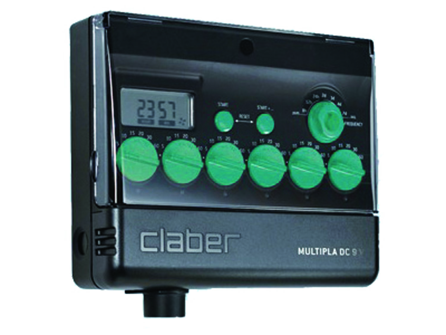 Image of PROGRAMMATORE ELETTRONICO MULTIPLO LCD 9V 6 ZONE -8060