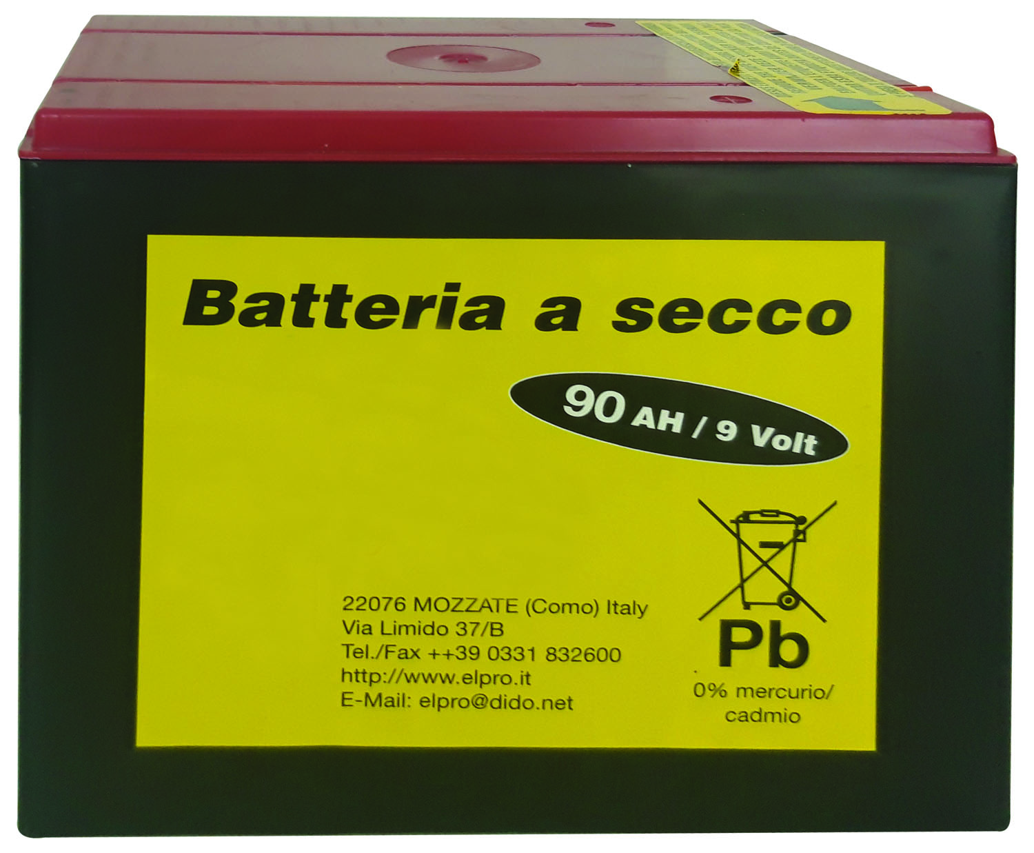 Image of BATTERIE A SECCO 130AH 9V P/ELETTR