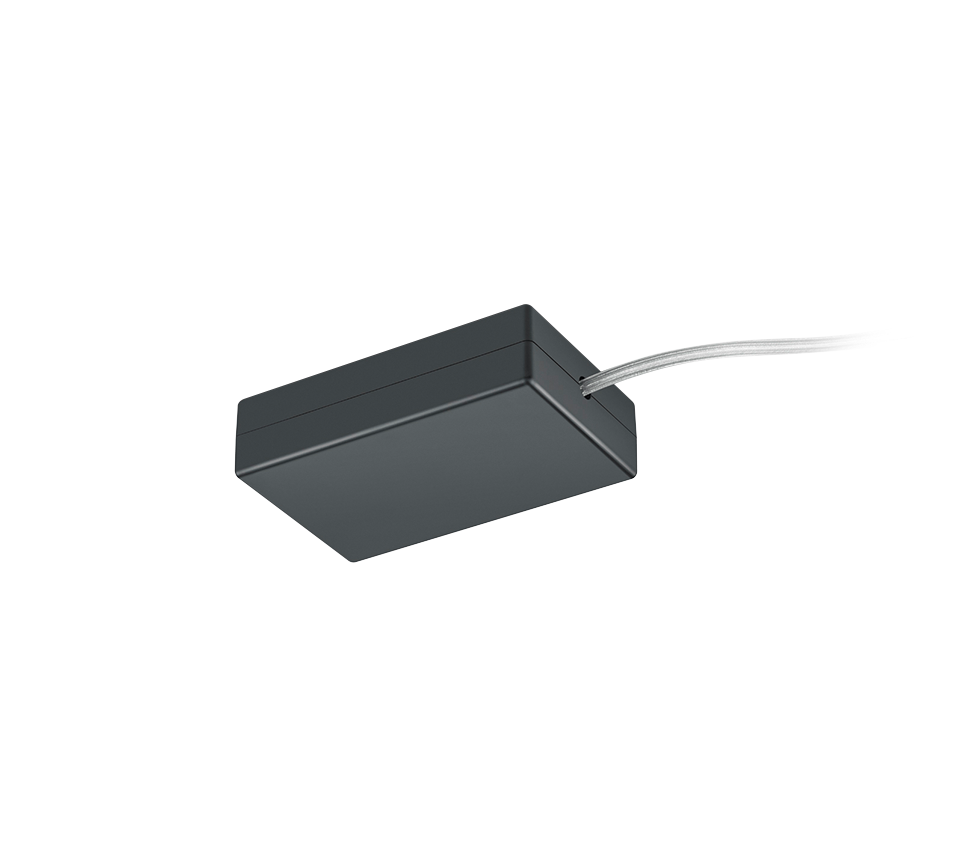 Image of Alimentatore Dimmerabile Dimmer Nero Parete Soffitto + Cavo Duoline GD Trio