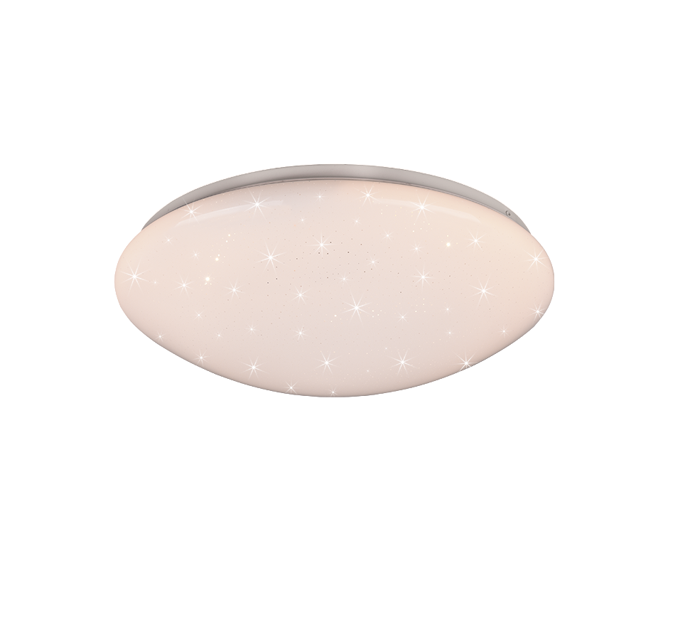 Image of Plafoniera Interno Led Tonda Stelle Variazione Luce Lukida GD Trio