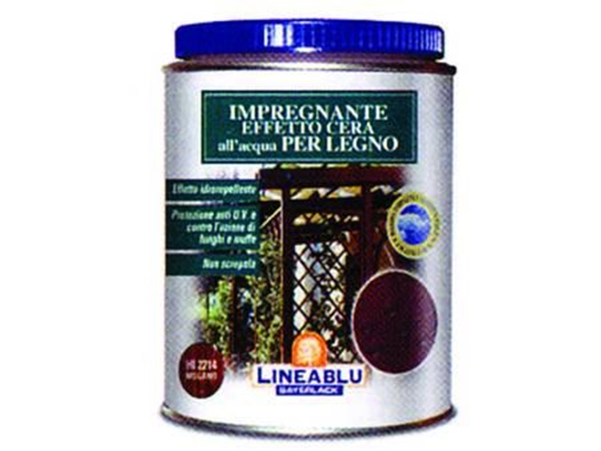IMPREGNANTE ALL'ACQUA EFFETTO CERA PER LEGNO ESTERNO HI 2213 noce scuro ml.750