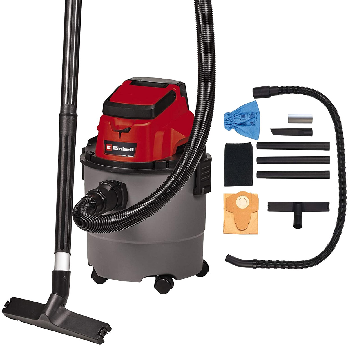 Image of Aspira Solidi e Liquidi Senza Batteria Einhell TC-VC 18/15 Li-Solo Aspirapolvere