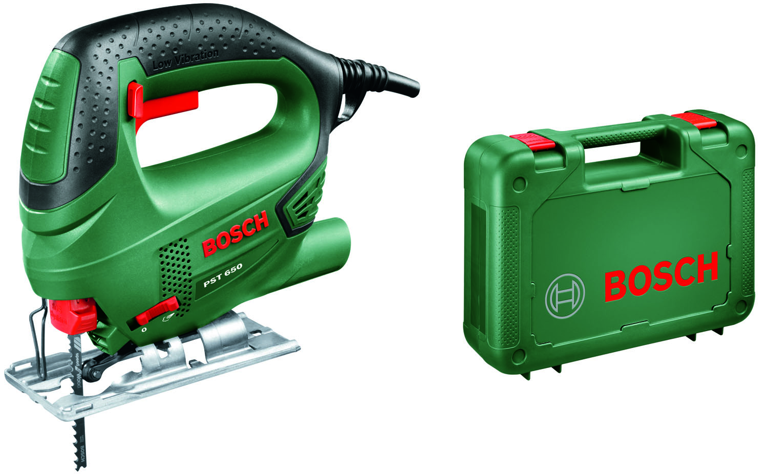 Image of SEGHETTO ALTERNATIVO BOSCH 500W PST 650 + LAMA E VALIGETTA