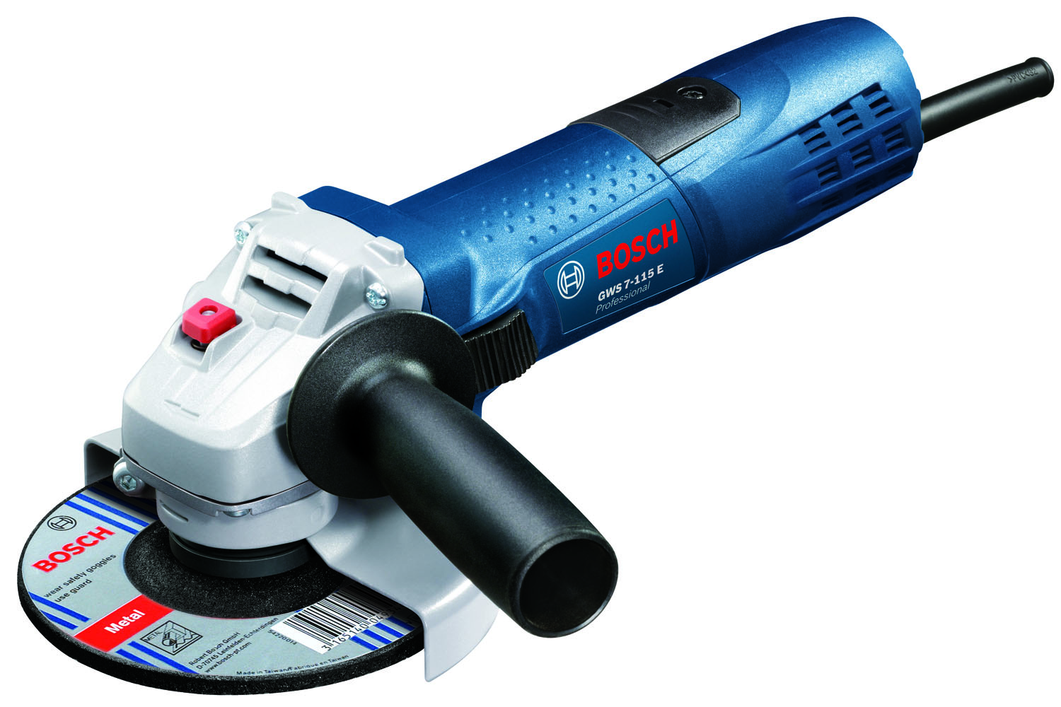 Image of SMERIGLIATRICE ANGOLARE ELETTRICA BOSCH 720W GWS 7-115E