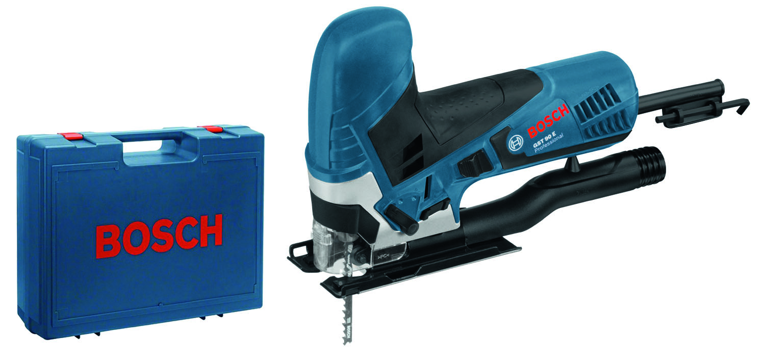Image of SEGHETTO ALTERNATIVO LAMA REGOLABILE BOSCH 650W GST 90 E + VALIGETTA E ACCESSORI