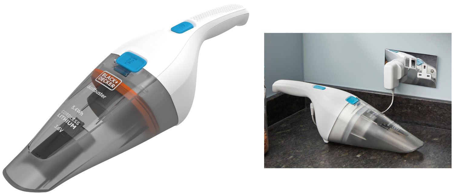 Image of ASPIRAPOLVERE ASPIRATUTTO 3,6V CON BATTERIE LITIO B+D LI NVC 115 JL
