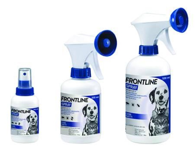 FRONTLINE SPRAY PER CANI E GATTI - ml.250 in flacone con vaporizzatore