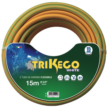Image of TUBO IRRIGAZIONE MAGLIATO TRIKECO WHITE 3/4&quot; ROTOLO 50 MT