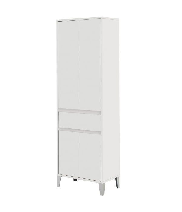 Bianco 33x45x180 cm FERIDRAS Mondo Colonna Portasciugamani 