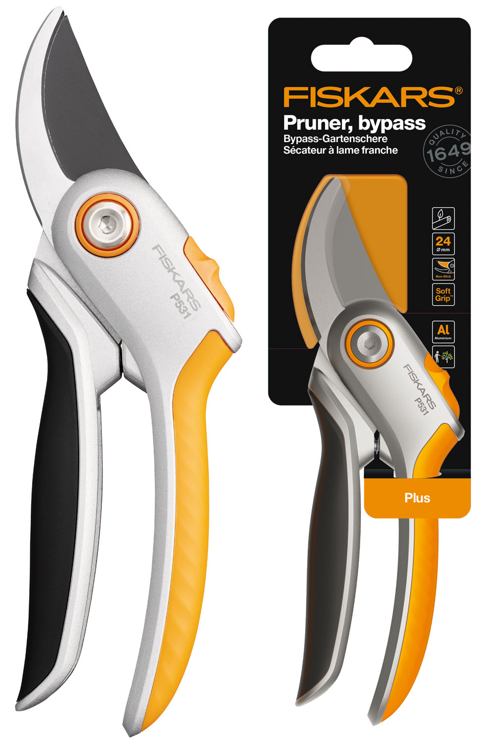 Image of FORBICI BYPASS PLUS P531 PER POTATURA