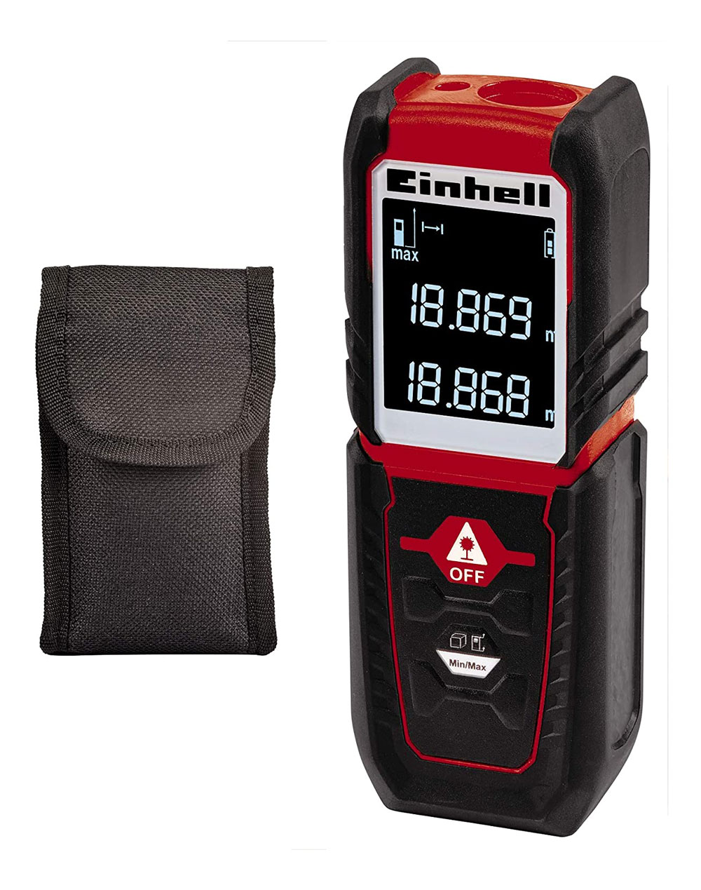 Image of Metro Laser Misuratore di Distanza Einhell TC-LD 25 Puntatore con Display