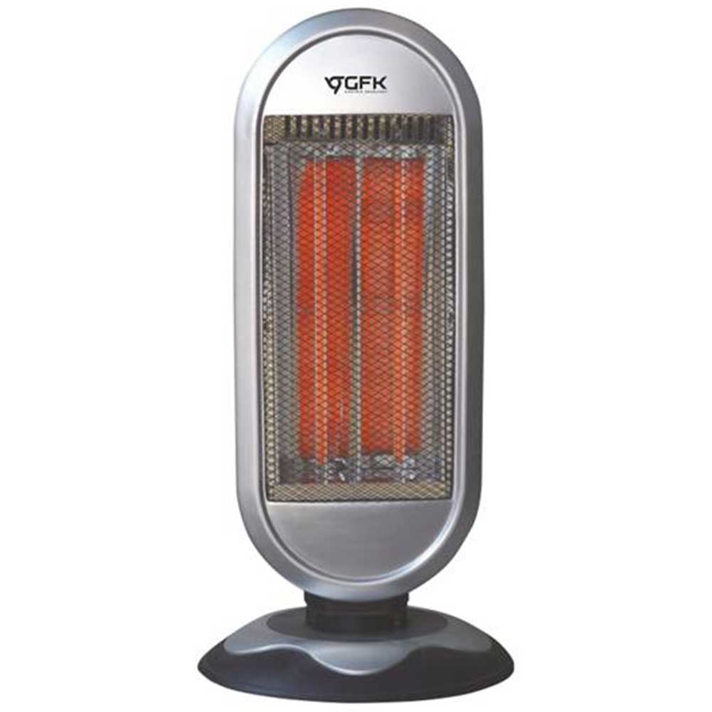 Image of Stufa al Carbonio Oscillante 2 Elementi Riscaldanti 900W Potenza Regolabile